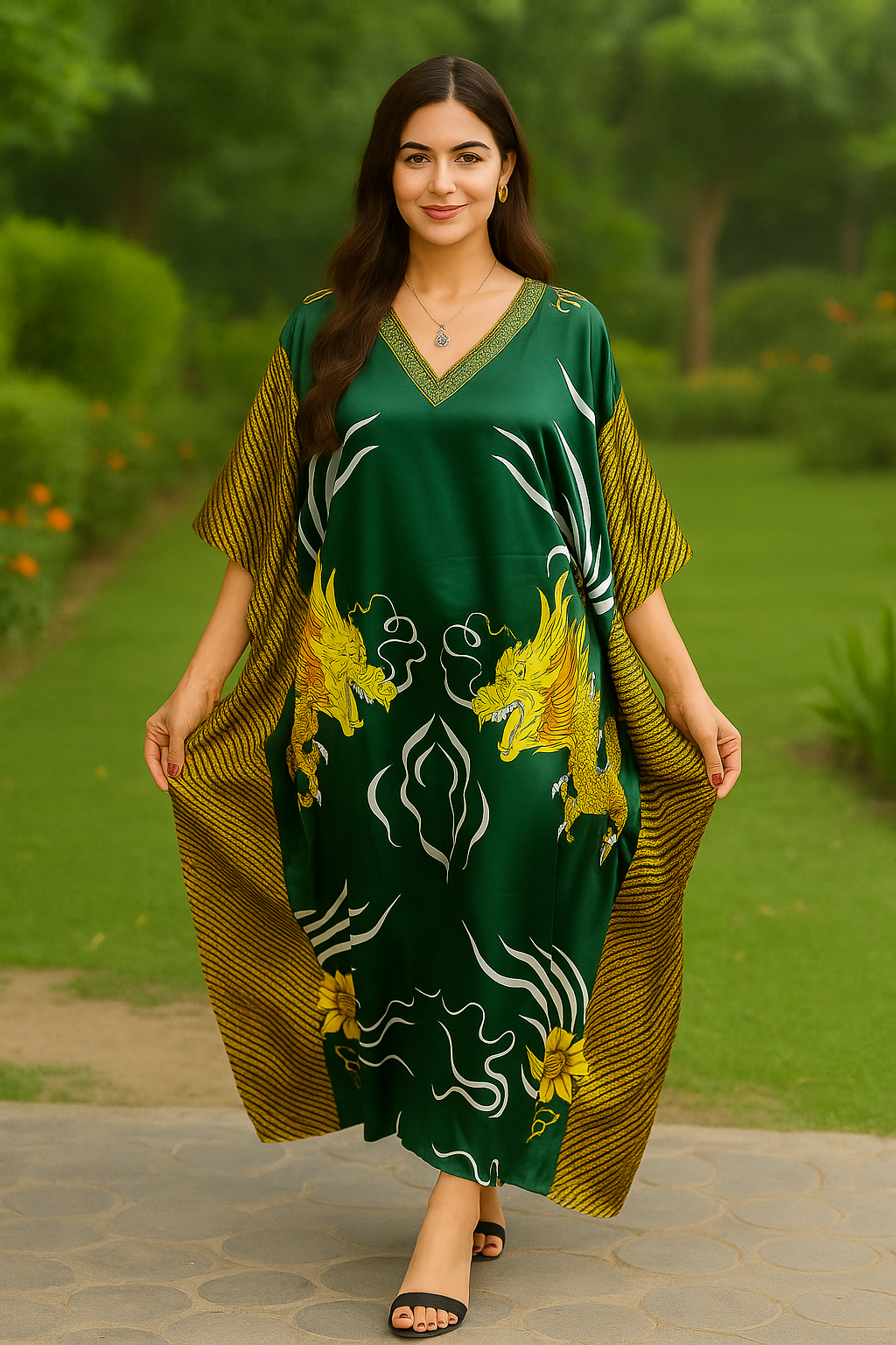 Elegant Green Dragon