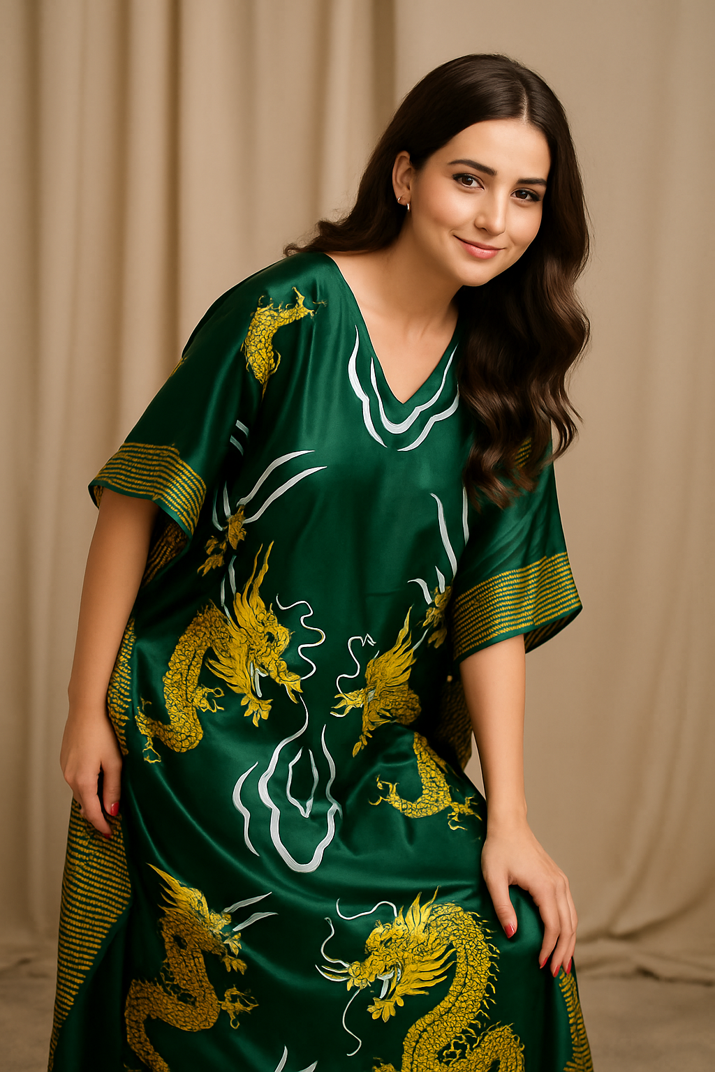 Elegant Green Dragon