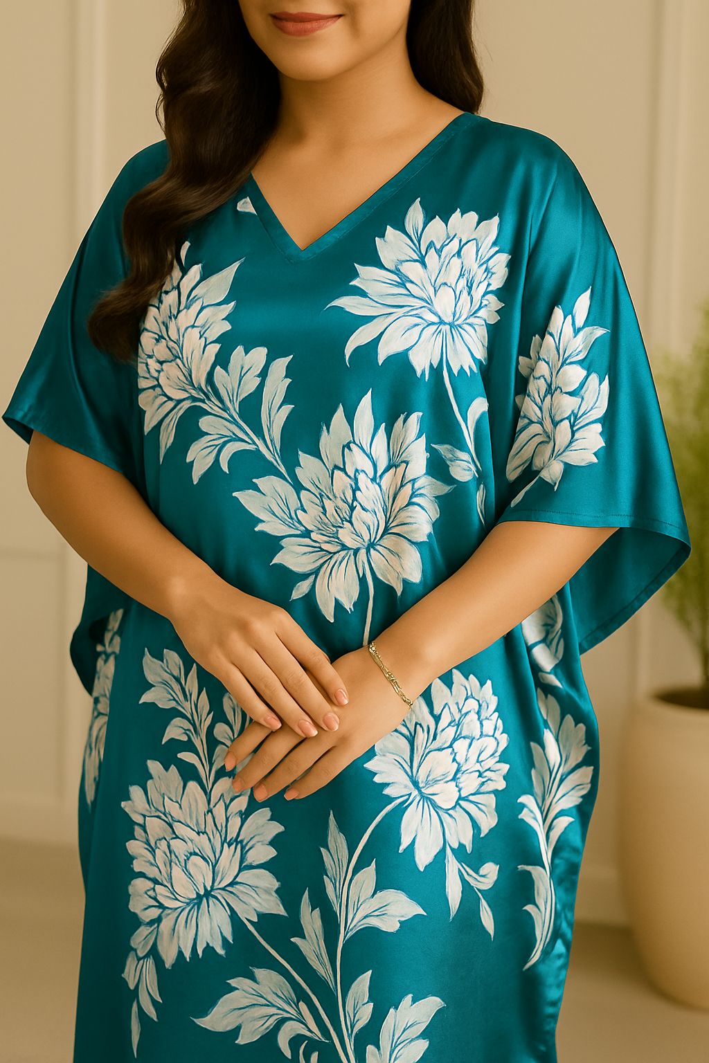 Aqua Grace Kaftan