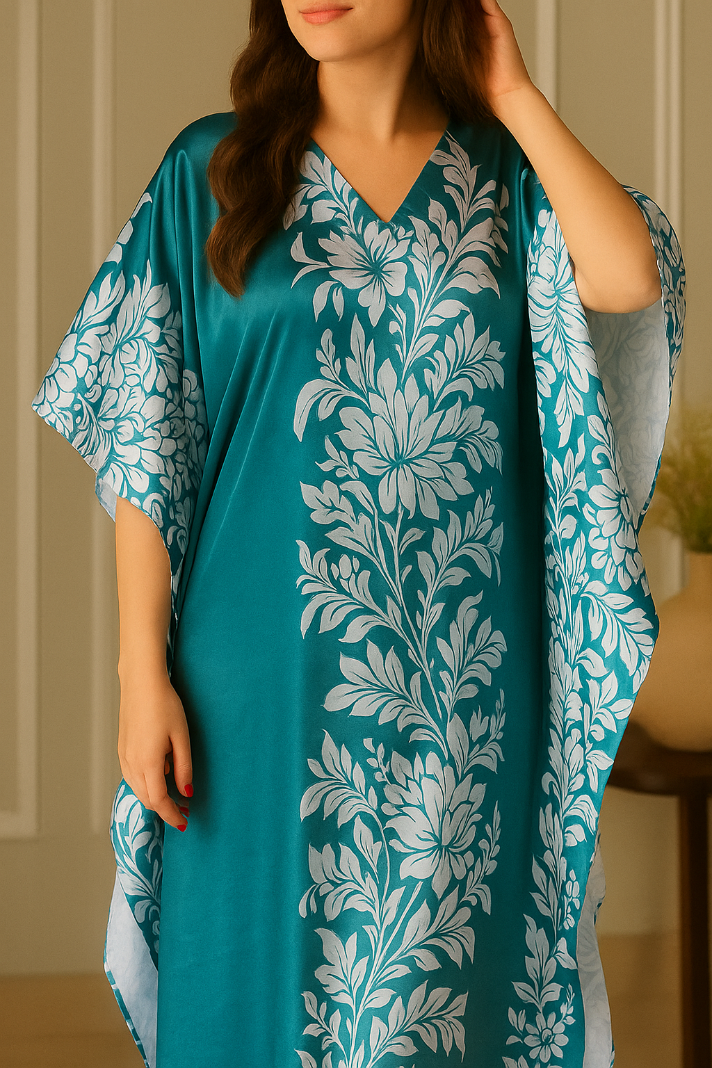 Aqua Grace Kaftan